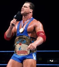 This is easily the best a double champion has ever looked with the two belts. Oh, it's true.